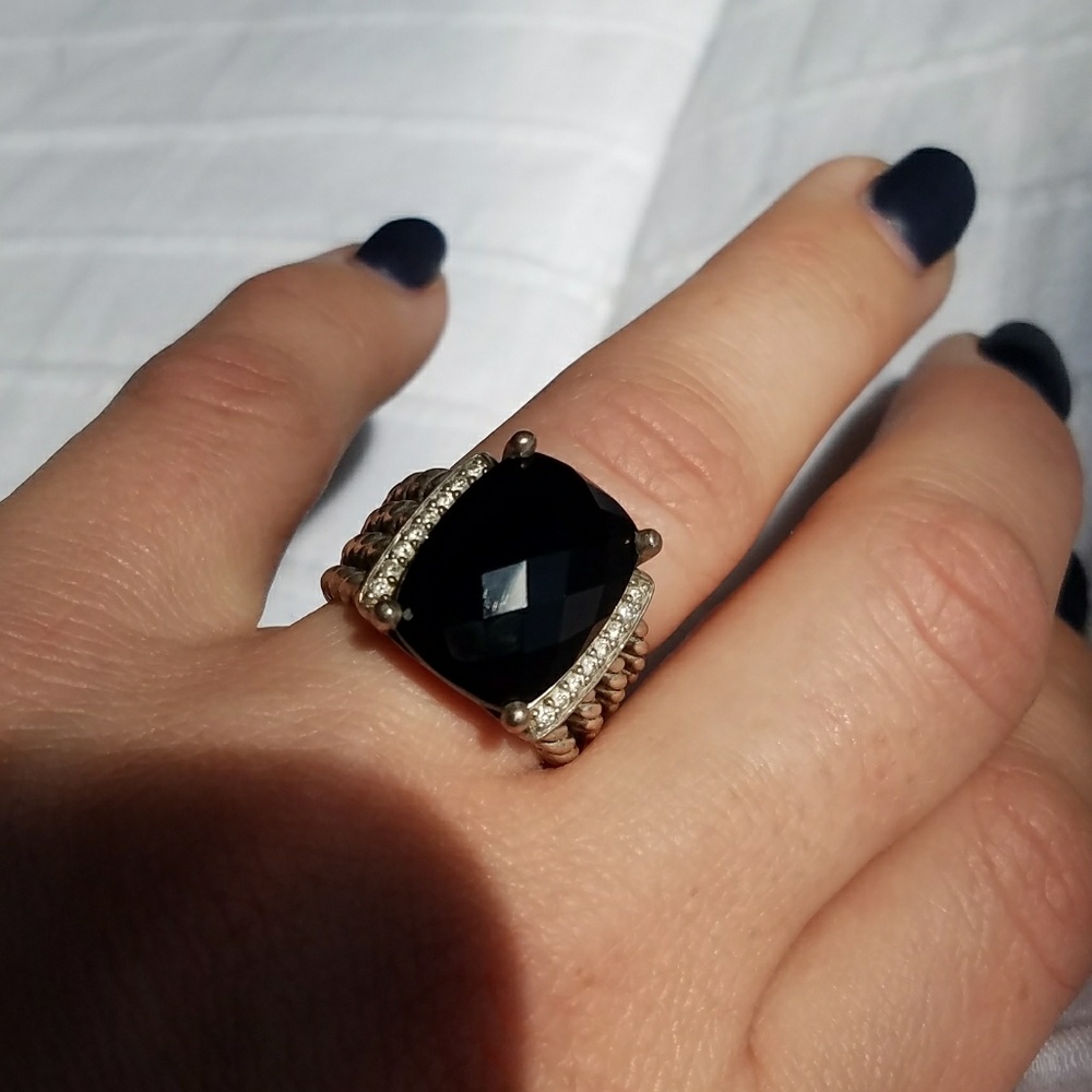 David Yurman Wheaton Ring Onyx